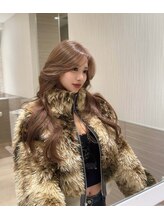 ラピス 大阪アメ村店(Lapis) 心斎橋エクステ/グレーブラウン/ケアブリーチ