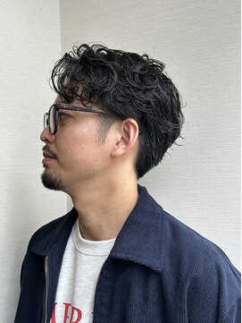 プール(pour.) メンズカット＋ミックスパーマ＋眉毛ワックス