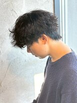 ニアウ 高崎店(Niau)&nbsp;MEN’S HAIR/サーフカール/刈り上げセンターパート/群馬高崎