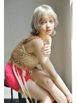 グリコ(grico)&nbsp;ホワイトブロンドレイヤーボブ