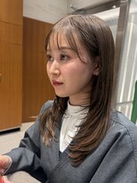 ピークアブー アヴェダ ギンザシックス(PEEK-A-BOO AVEDA GINZASIX) 透明感カラー×レイヤーカットで垢抜け小顔ヘア