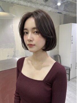 フィグバイアルテフィーチェ(fig by artefice) タッセルボブウルフボブマッシュウルフミディアムヘアカラー