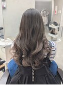 レイヤーカット/コテ巻風パーマ/髪質改善TR /札幌大通