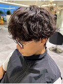 三重津久居ツイスパ波巻きマッシュ眉毛