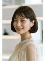 ラファンジュ ヘアー(Rohange hair) ワンレン/ひし形ショートボブ/ゆるふわボブ/似合わせカット