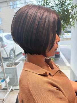 ナチュラル ヘアーデザイニング(Natural hair designing) 小顔カット/骨格補正/ライン感ボブ/ニュアンスカラー/艶カラー