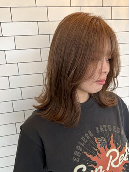 ウィズ(with...)の写真/高いカウンセリング力で以前の美容室での履歴を探り、問題解決に導く！自信をつけたいあなたへ★