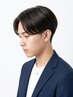 縮毛矯正・ストレート+メンズカット