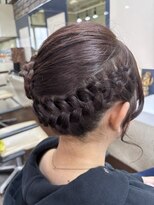 ヘッドショップパワープラス お祭りヘアアレンジ/お祭りヘアセット/高崎祭り