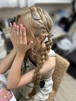 レインボー 心斎橋(RAINBOW)&nbsp;ツイン編み下ろし