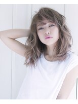 エアー 福岡(AIR)&nbsp;［air-FUKUOKA　竹石］ ピンクグレージュ系の3Dカラーで立体感