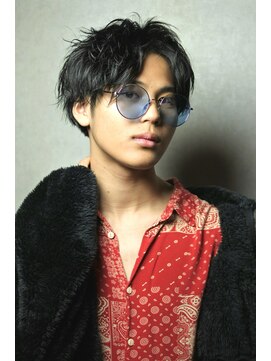 サニーズ バーバー(Sunny's barber) ツーブロックセンターパートウェーブ