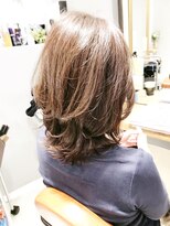 ミッシェル アフロート(michelle afloat) 20代30代40代50代ラウンドCカーブカット×ふんわりくびれ