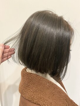 センスヘア(SENSE Hair) ダークグレーアッシュカラー