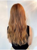 プルエクステ#エクステ#ロング#カラー#神戸