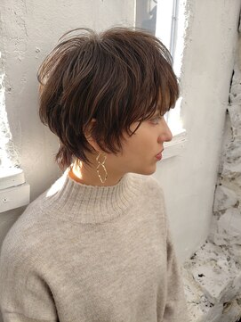 ロンドプロフィール 浦和(Lond profil) 浦和ショートヘアショートカット韓国白髪ぼかし白髪染めボブ