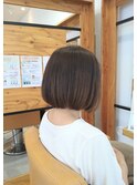 【小顔効果】【切りっぱなしボブ】20代30代