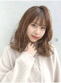 【kakan鎌倉】シースルーバング×フォギーベージュ