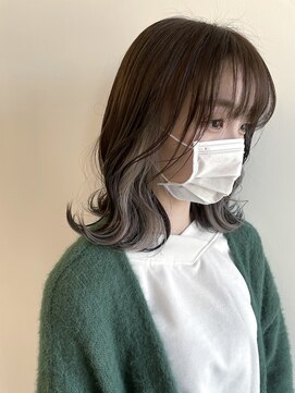 フェーディン(fa/din) イヤリングカラーシルバーベージュ