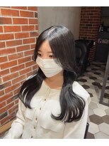 シェノン 梅田(CHAINON)&nbsp;韓国くびれヘア×就活カラー