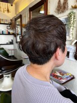 ラフ(RaF*) ブリーチなしカラーナチュラルショート大人かわいいスタイル