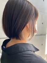 トト 船橋店(toto.)&nbsp;黒髪/グレーベージュ/レイヤーロング/前髪パーマ[西船橋/津田沼]