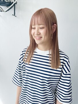 テクライズ 豊橋店(TECHRISE) 秋色☆柔らかいオレンジベージュ