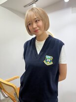 アル 心斎橋(alu)&nbsp;小顔カット/ツヤ髪スタイル/ニュアンスカラー/ココアベージュ