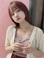 プアメリア 名古屋(Puamelia)&nbsp;トリートメント ブリーチなしダブルカラー 前髪縮毛矯正