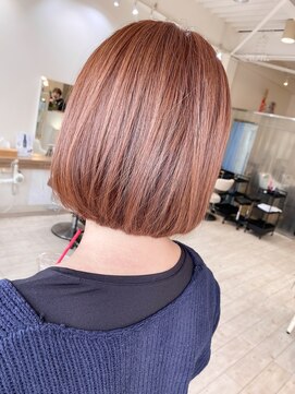 ヘアー クリエイティブ ハイ スタンダード(hair creative High-Standard) ぴんく&おれんじ