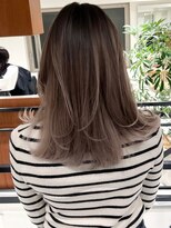 ジルブラン 錦糸町(JIL BLAN)&nbsp;ロングベージュハイライトイルミナカラーオージュア【錦糸町】