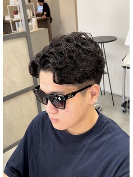 スイッチ(men's SWITCH) 大分メンズラルフカールスパイラルパーマショートツーブロック