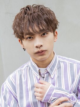 シティ(CITY) 【小久保style】ベリーショートニュアンスパーマグレーベージュ