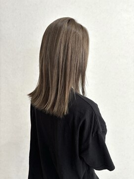 ヘア スノー(HAIR SNOW) 透明感UPグレージュ