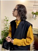 メンズボブパーマ