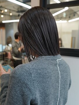 オルセン(OLSEN) オリーブ/暗め/透明感/マット/グレージュ/地毛風