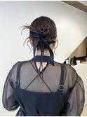 カチモリアレンジ/ヘアセット【表参道ボブ】【ヘアセット】ボブ