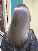髪質改善ピチキュアα×パープルグレージュ