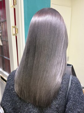 ジーテ(gite) 髪質改善ピチキュアα×パープルグレージュ