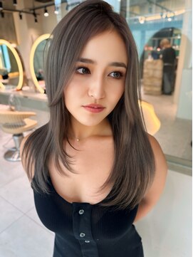 ロンドルピナス 小倉(Lond Lupinus) ブルーブラック/ワイドバング/美髪のススメ/外ハネボブ/髪質改善