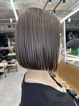 ロンドミラー 博多店(Lond Mirror) イメチェンヘアスタイル/外ハネボブ/美髪のススメ/ワイドバング