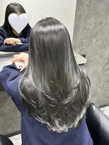 エースヘアー(A.hair)&nbsp;ブルーグレージュ/ザクザクレイヤー/髪質改善トリートメント