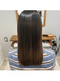 髪髪質改善ストレート