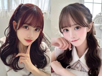 リルミー ミュエナ 大須 矢場町(Lilme myuena)の写真/【大須/矢場町】全席個室のプライベート空間!顔周りや前髪にこだわった繊細なカットで印象を変えます★