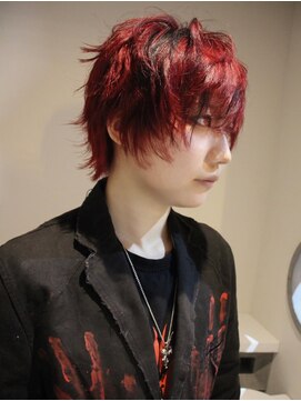 オルン(ORGN.) 【ORGN.】デザインカラー/ウルフカット/ブリーチ/大須/矢場町