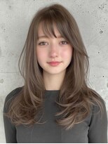 アンドレイ 表参道(andrey)&nbsp;ミディアムヘア/デザインカラー/フェイスフレーミング/表参道