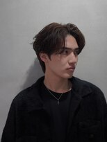 レタッチバイフィフス(RETOUCH by fifth) 原宿センターパートフェザーパーマメンズパーマニュアンスパーマ