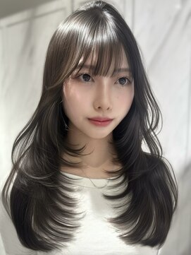 ヨロ 上野(YOLO) ハイライトカラーミルクティーベージュケアブリーチダブルカラー