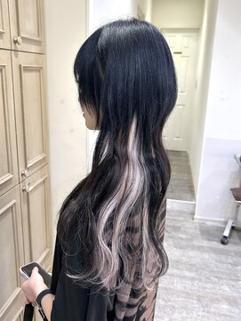 フーバイケンジ(fuu + KENJE) 伸ばしかけでもエクステで可愛く！ロンウルフ♪/大谷