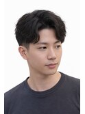 ナチュラルセンターパートスタイル
